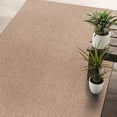 thumbnail image 1 of CAMILSON Easy Jute Rug Indoor Outdoor Farmhouse Area Rugs Natural 4x6, 1 of 9