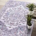 thumbnail image 1 of CAMILSON Machine Washable Rug Distressed Vintage Area Rugs Stain and Water Resistant Traditional Bohemian Indoor Carpet (10x14 2002-Grey), 1 of 8