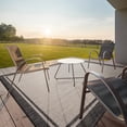 thumbnail image 1 of CAMILSON Summer Bordered, Washable Outdoor Indoor Area Rug, Grey, 10x14, 1 of 9