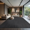 thumbnail image 1 of CAMILSON Ultra Soft High Pile Fluffy Non-Slip Indoor Area Rugs Dark Gray 8x10, 1 of 8