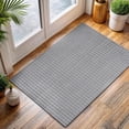 thumbnail image 1 of CAMILSON Ultra Soft High Pile Fluffy Non-Slip Indoor Area Rugs Gray 2x3, 1 of 8