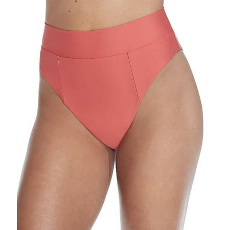 CAMIO MIO Coral High-Waist Bikini Swim Bottom, US Large, NWOT