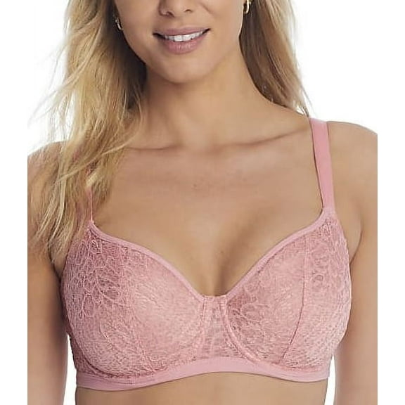CAMIO MIO Pale Punch All Over Lace Underwire Bra, US 34DD, UK 34DD, NWOT