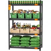 CAMMOO 4-Tier Metal Garage Storage Shelves, 40" W x 20" D x 60" H, 3200 lbs Capacity