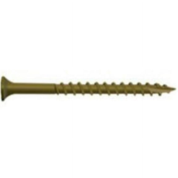 National Nail 356130 Deck Screw 2 inch x 7 Tan Bugle Head