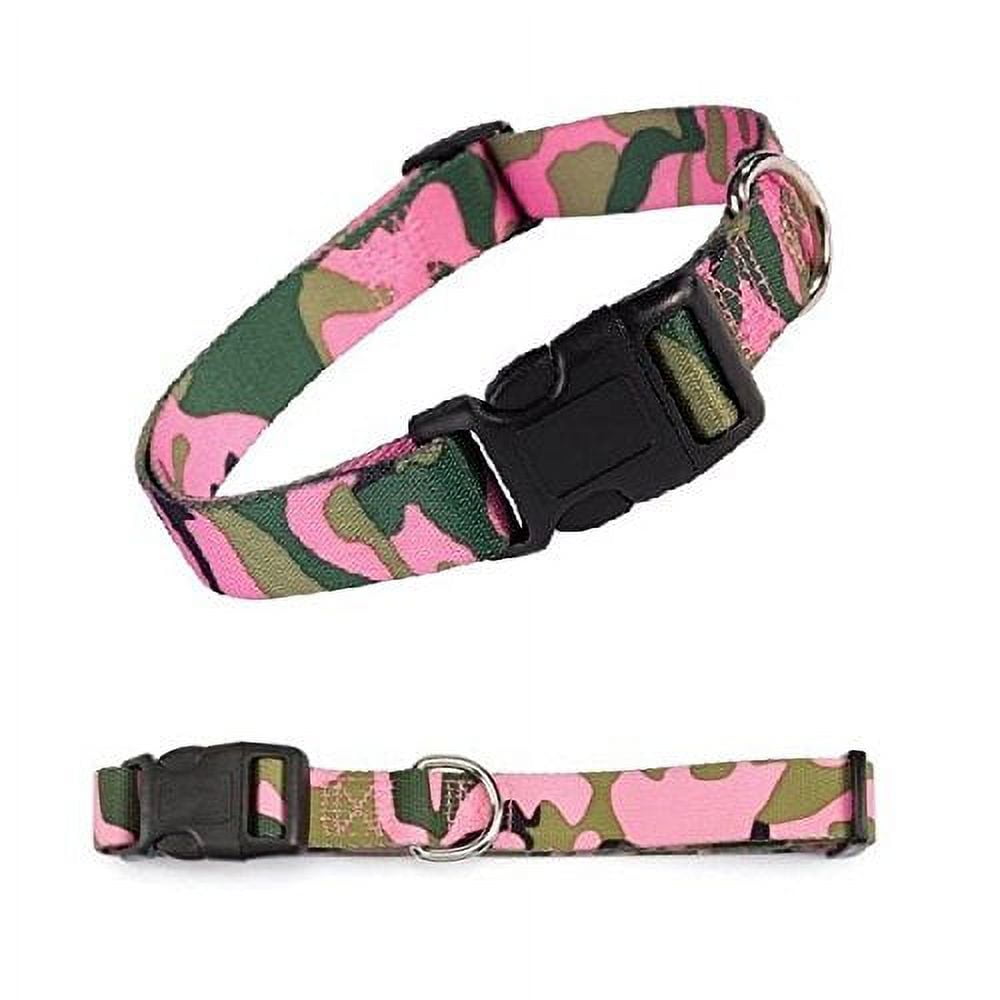 Pink camo collars outlet for dogs