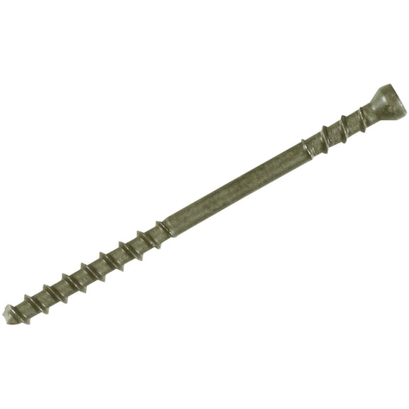 CAMO No. 7 x 2-3/8 in. L Star Trim Head Protech Coated Carbon Steel Deck Screws 350 pk
