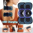 thumbnail image 1 of WIKCOVER 2 PCS Dual Unit Electric Muscle Stimulator - Pulse Massager with Multiple Modes - TENS EMS Massager Machine, 1 of 7