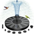 thumbnail image 1 of CAMOTUSE 3.5W Solar Fountain，DIY Solar Bird Bath Fountain with Multiple Nozzles, 1 of 7