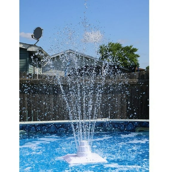 CAMOTUSE 3-Tier Floating Aboveground or Inground Swimming Pool Fountain