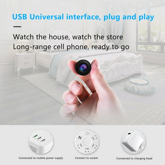 CAMOTUSE WiFi Wireless Mini Camera Recorder Pinhole DIY HD Screw IP DVR Nanny Cam CCTV NEW