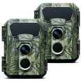 thumbnail image 1 of CAMPARK 2 Pack Trail Camera 4K 48MP Game Deer Camera with 950nm Night Vision IP66 Waterproof 0.1S Motion Activated 120° Wide Angle 2.0" LCD for Hunting Outdoor Wildlife Monitoring Home Security, 1 of 8