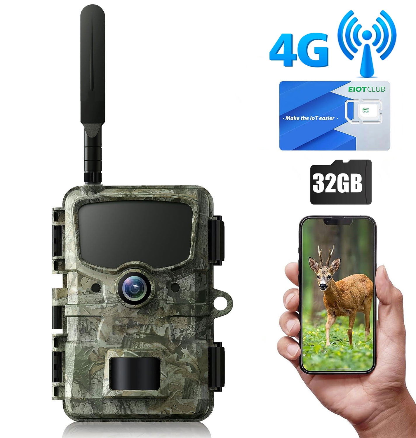 Night Vision Hunter Polar 4g Trail Camera SPYPOINT Flex-M Cellular