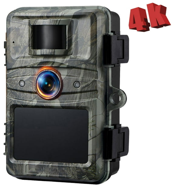 CAMPARK 4K Trail Camera Hunting Game Camera 32MP Infrared Night Vision