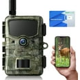 thumbnail image 1 of CAMPARK Cellular Trail Camera 4G LTE Send Picture to Cell Phone, Game Cameras with Night Vision Motion Activated Waterproof, Hunting Camera APP Control for Hunting Wildlife Monitoring, 1 of 8