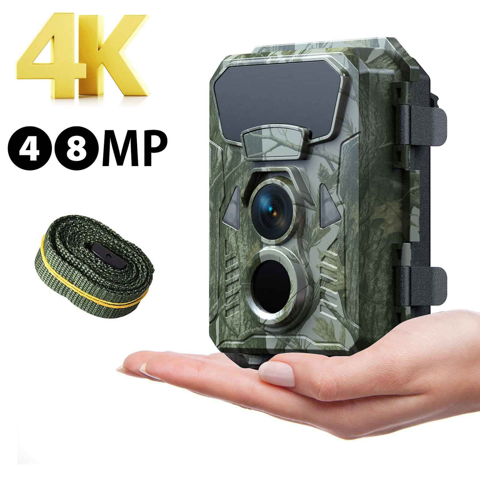 CAMPARK Trail Camera 1080P Game Hunting Deer Camera Night Vision Motion Activated Waterproof