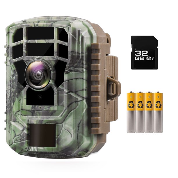 CAMPARK Trail Camera 1080P Hunting Game Camera with Infrared Night