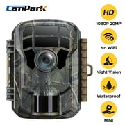CAMPARK Trail Camera 1080 20MP Game Deer Hunting Camera with Night Vision Motion Activated Waterproof
