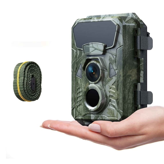 CAMPARK Trail Camera 4K 48MP Game Hunting Deer Wildlife Camera with Waterproof IP66 PIR Night Vision Motion Activated