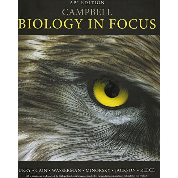 Pre-Owned CAMPBELL BIOLOGY IN FOCUS,AP E 9780133102178 0133102173 - Good