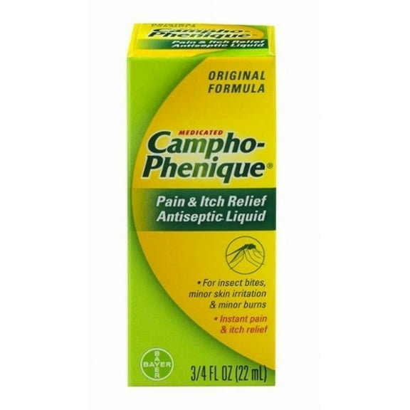 CAMPHO-PHENIQUE ORIGINAL FORMULA PAIN, ITCH RELIEF (5-Pack) EXP: 04/2022