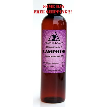 CAMPHOR ESSENTIAL OIL AROMATHERAPY 100% PURE NATURAL 8 OZ