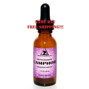 CAMPHOR ESSENTIAL OIL AROMATHERAPY 100% PURE NATURAL GLASS DROPPER 1.0 OZ, 30ml