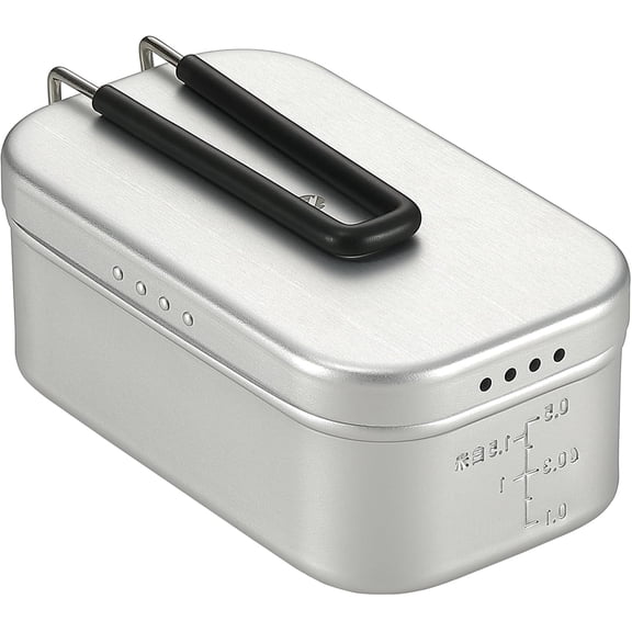 CAMPINGMOON Mess Tin Aluminum Camping Cookware Extreme Thick