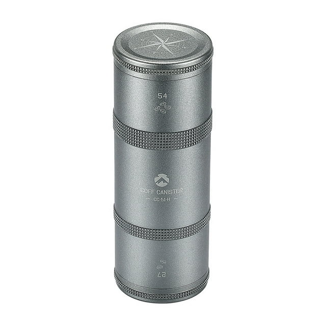 CAMPINGMOON Storage tanks,Aluminum Alloy Bean Tea-leaves Can Outdoor ...