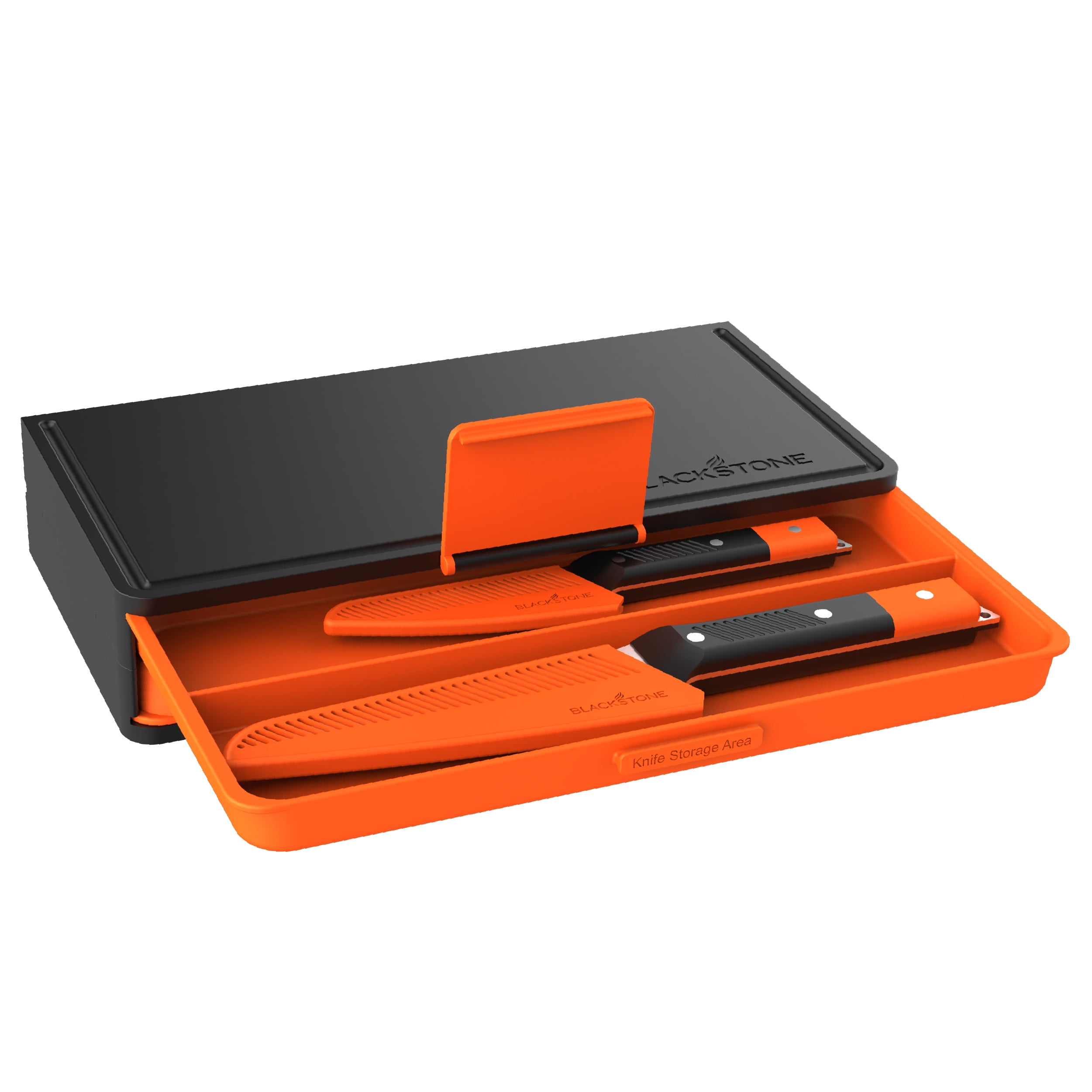 Blackstone Adventure Ready Camp Knives and Prep Board Kit, 5-Piece