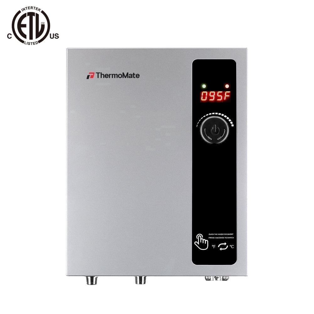 ThermoMate 11kW 240 Volt Electric Tankless Water Heater, Reliable Hot Water for Home, Shop, Cabins