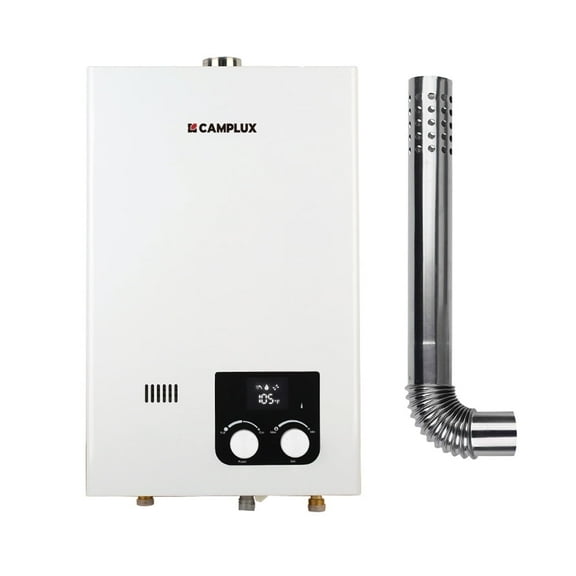 CAMPLUX 2.64 GPM 68, 000 BTU High Capacity Screen Propane Tankless Water Heater