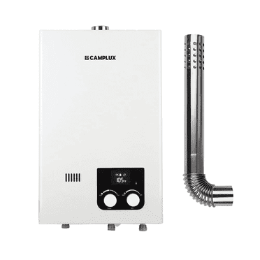 CAMPLUX  2.64 GPM 68, 000 BTU Natural Gas  Tankless Water Heater On Demand Water heater for Shower with Vent Pipe