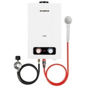 Camplux 68,000 BTU Portable Propane Tankless Water Heater, Instant Hot for Camping