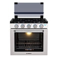 thumbnail image 1 of CAMPLUX Classic 21 In RV Stove Gas Range , Propane Gas Range Oven with 3 Burners Cooktop, 1 of 13
