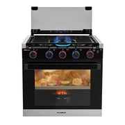CAMPLUX Elite 21-Inch RV Stove Oven Combo with Flame Failure Protection, 1.8 Cu.ft RV Propane Oven with 3 Burners Cooktop, 28,100 BTU