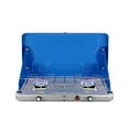 thumbnail image 1 of CAMPLUX Gas Camping Stove JK-6320 Auto-Ignition Propane Stove, 2 Burners, 1 of 5
