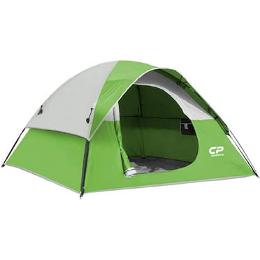 CAMPROS 3 Person Camping Tent Dome Tents Waterproof Windproof Backpacking Tent for Outdoor Hiking Beach