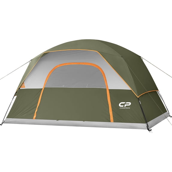 CAMPROS 4 Person Waterproof Cabin Camping Tent