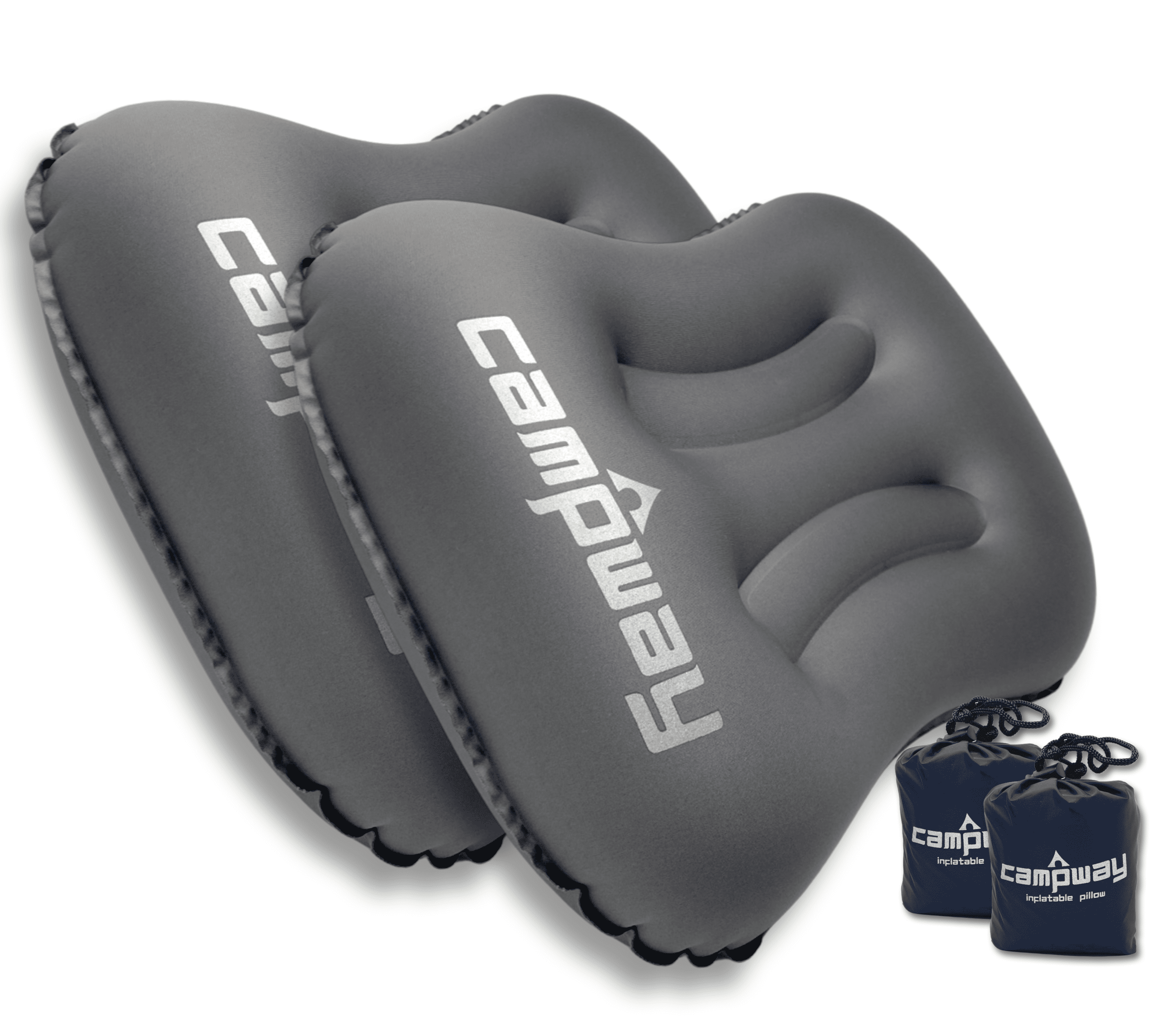 CAMPWAY Ultralight Inflatable Camping and Travel Pillows Compact, Compressible Air Pillow for
