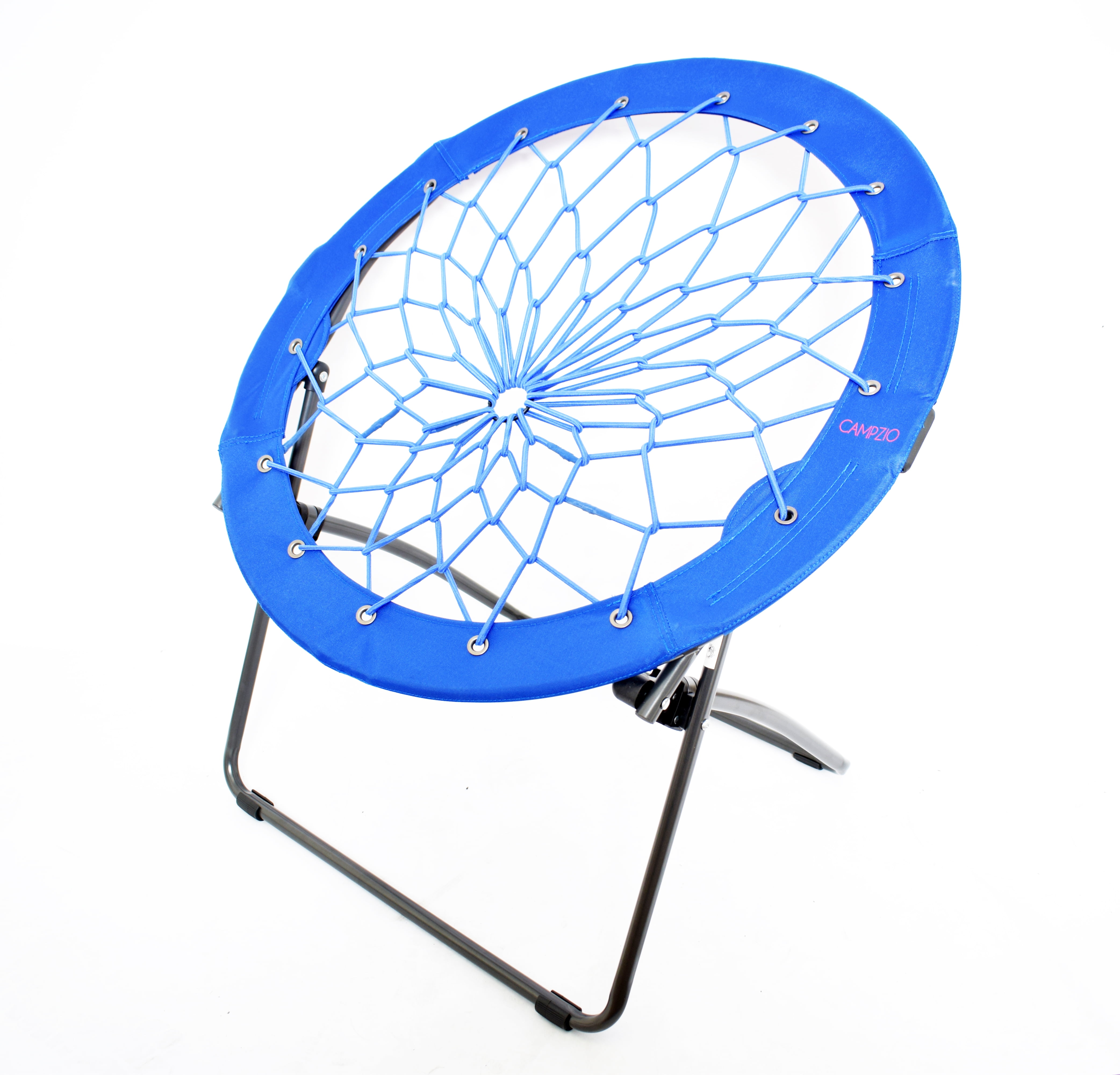 CAMPZIO Round Folding Bungee Chair Royal CP0002
