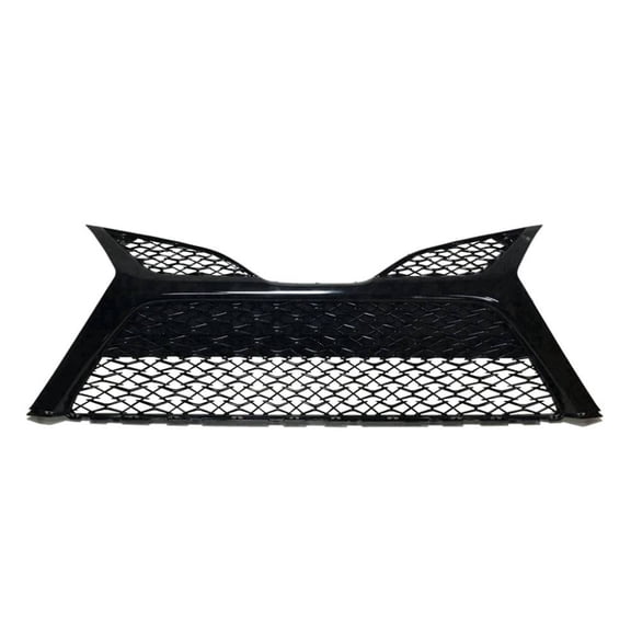 CAMRY 18-22 FRONT BUMPER GRILLE, Primed, w/o Parking Aid Sensor Holes, TRD/XSE Models