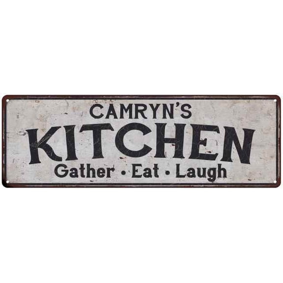 CAMRYN's Kitchen Gift Rustic Chic Decor Gift 6x18 Sign 206180051414