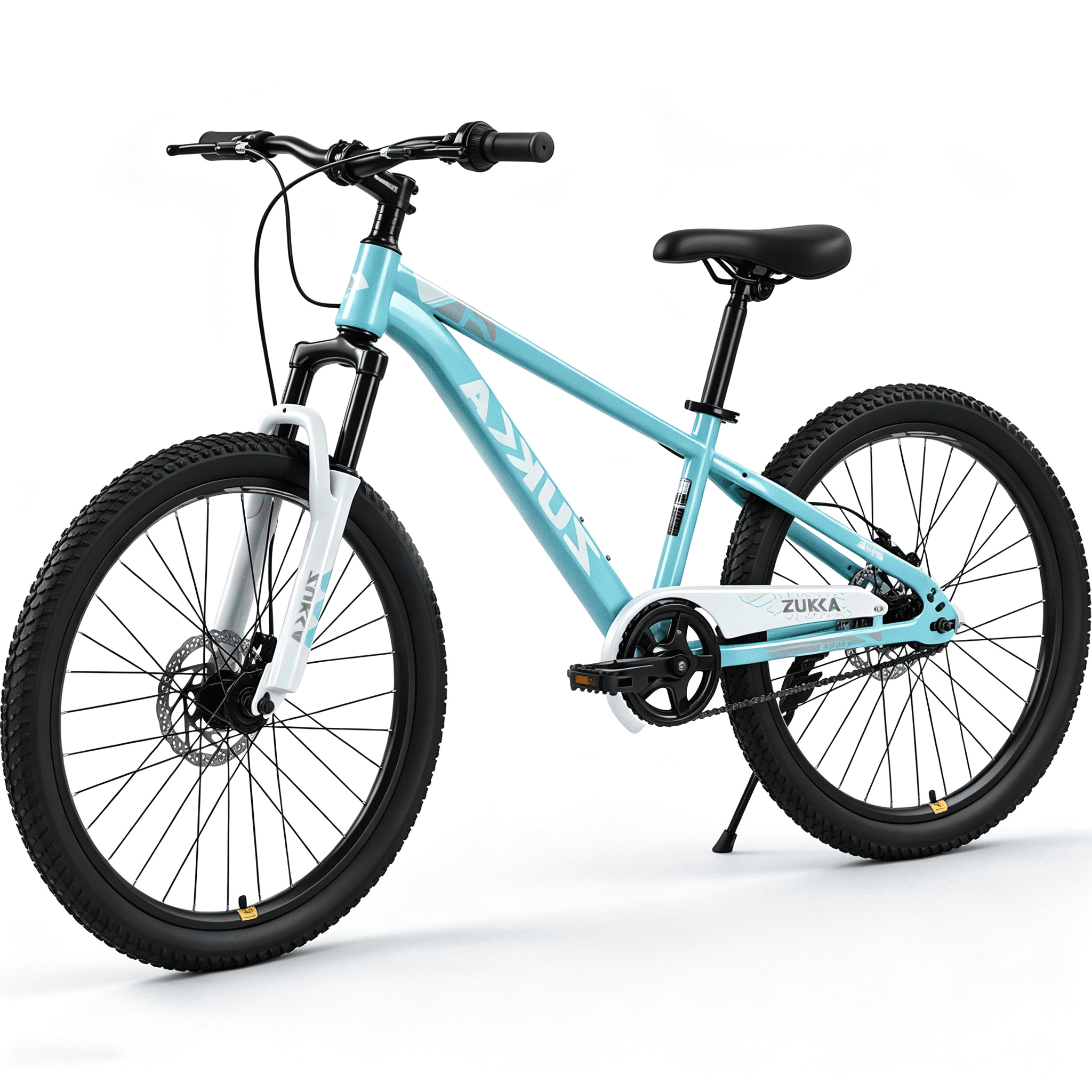 POVANLI  Mountain Bike,24 Inch MTB for 9-12 Yr, Blackish Blue (Gift)