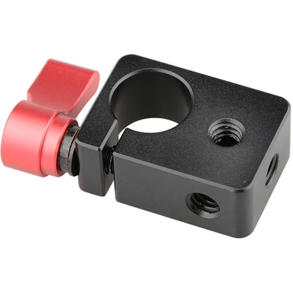 CAMVATE 15mm Rod Clamp, Red Lever