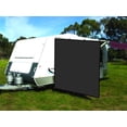 thumbnail image 1 of CAMWINGS RV Awning Privacy Screen Shade Panel Kit Side Sunblock Shade Drop 8 x 10ft, Black, 1 of 9