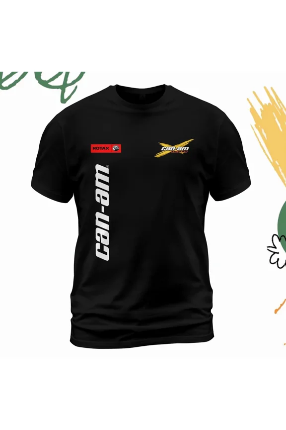 CAN AM TEAM BRP ROTAX T-Shirt Funny Size S-5XL Made in USA