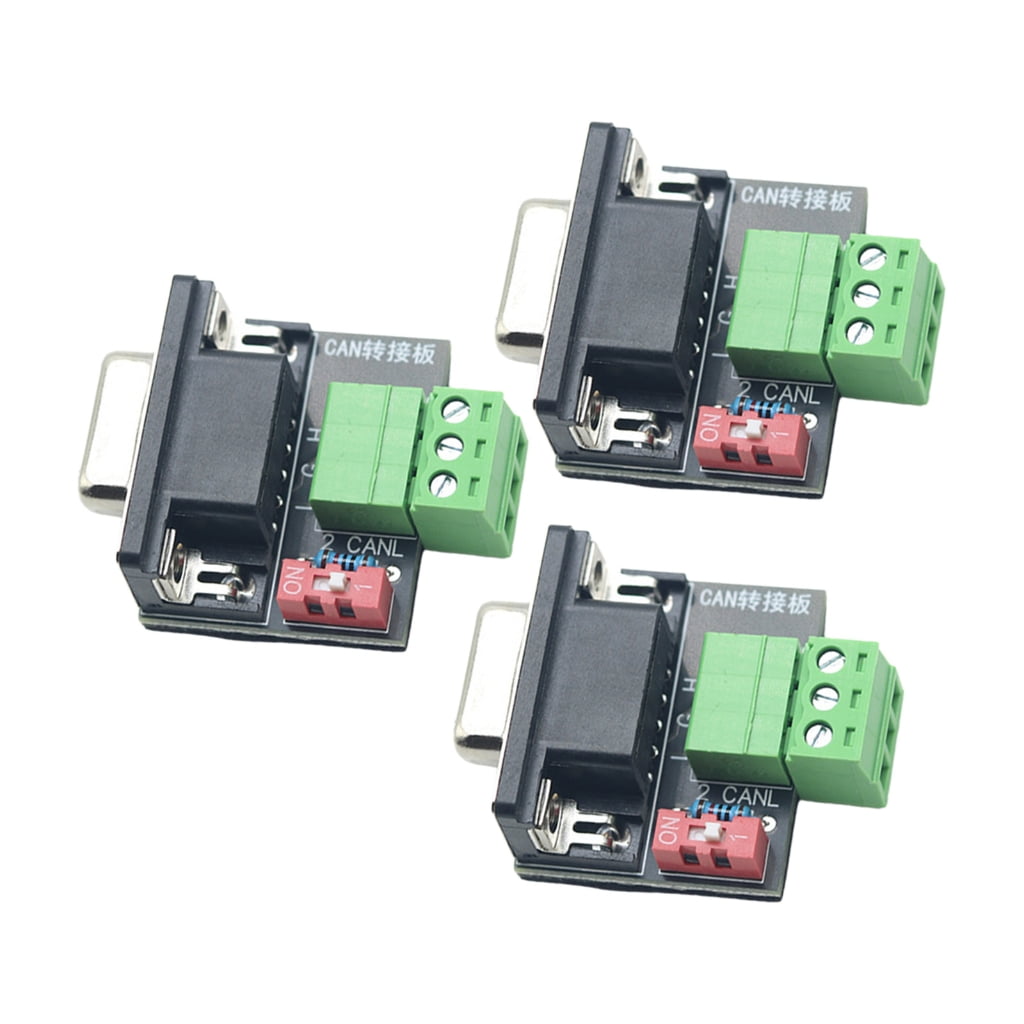 CAN Bus Adapters Board Integrated 120Ohm Resistors DB9s Female Port USB ...