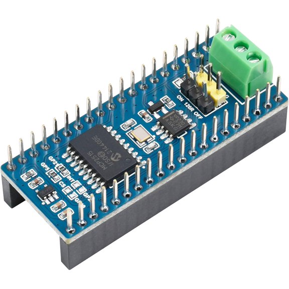 CAN Module for Pico, Enables Long Range Communication via SPI, Features CAN Function with Controller MCP2515 and Transceiver SIT65HVD230DR