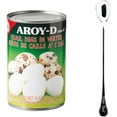 CAN plus Long Handle Spoon (Quail Eggs, One Case)